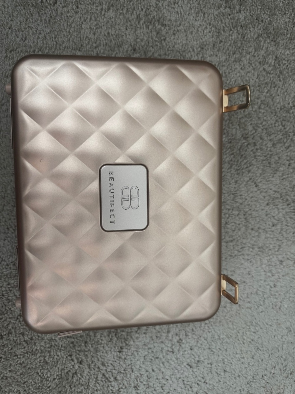 Beautifect Box – Rose Gold Lighted Makeup Vanity Case